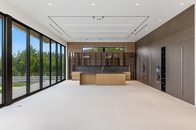 Empty great room — original listing photo